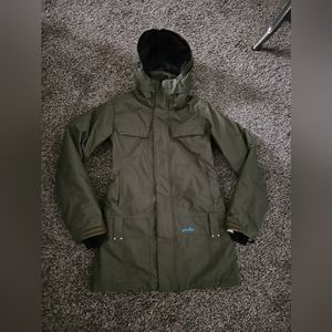 Womens Jacket oakley ski snowboard size xs winter parka hooded warm coat xs